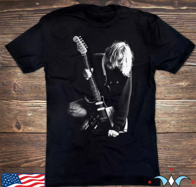 LOT NIRVANA KURT COBAIN LIVE IN CONCERT T-SHIRT Black S-5XL DO278