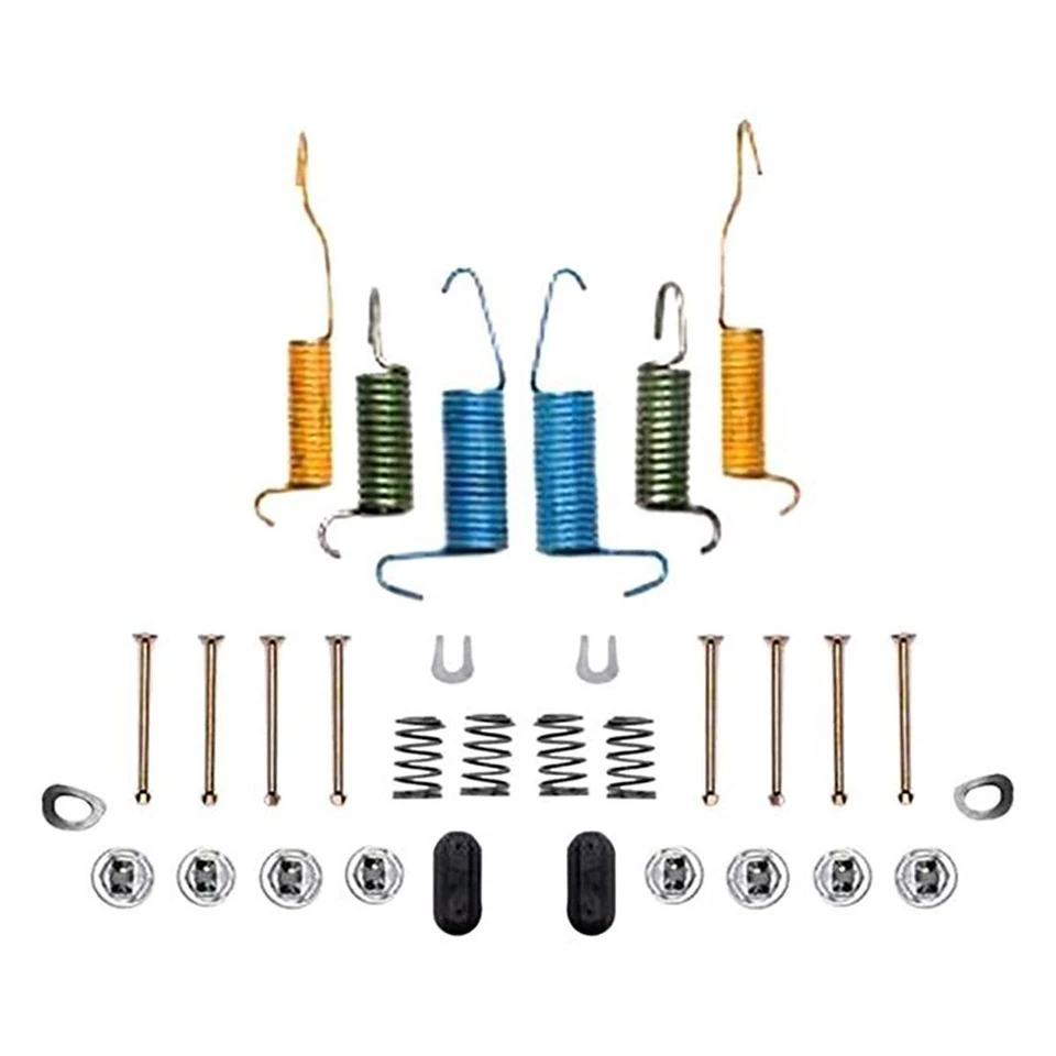 Tambores de freno traseros y zapatas de freno kit de resorte de hardware para Ford Granada 1975-1979 Foto 4 de 4