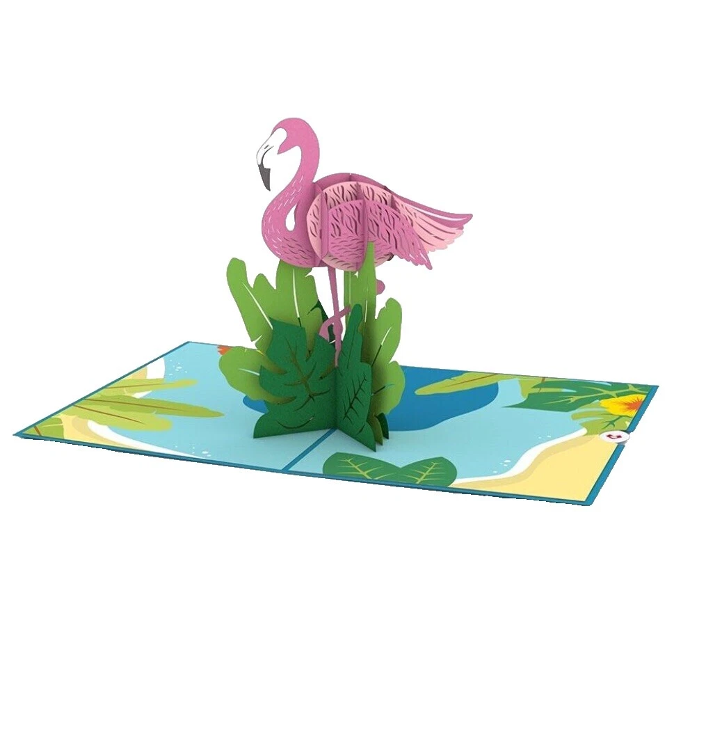 Flamencos invitaciones y tarjetas de felicitación de cumpleaños