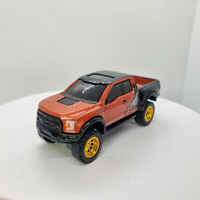 Customized-Hot Wheels-2017 Ford F-150 Raptor-Real Riders-1:64 Diecast