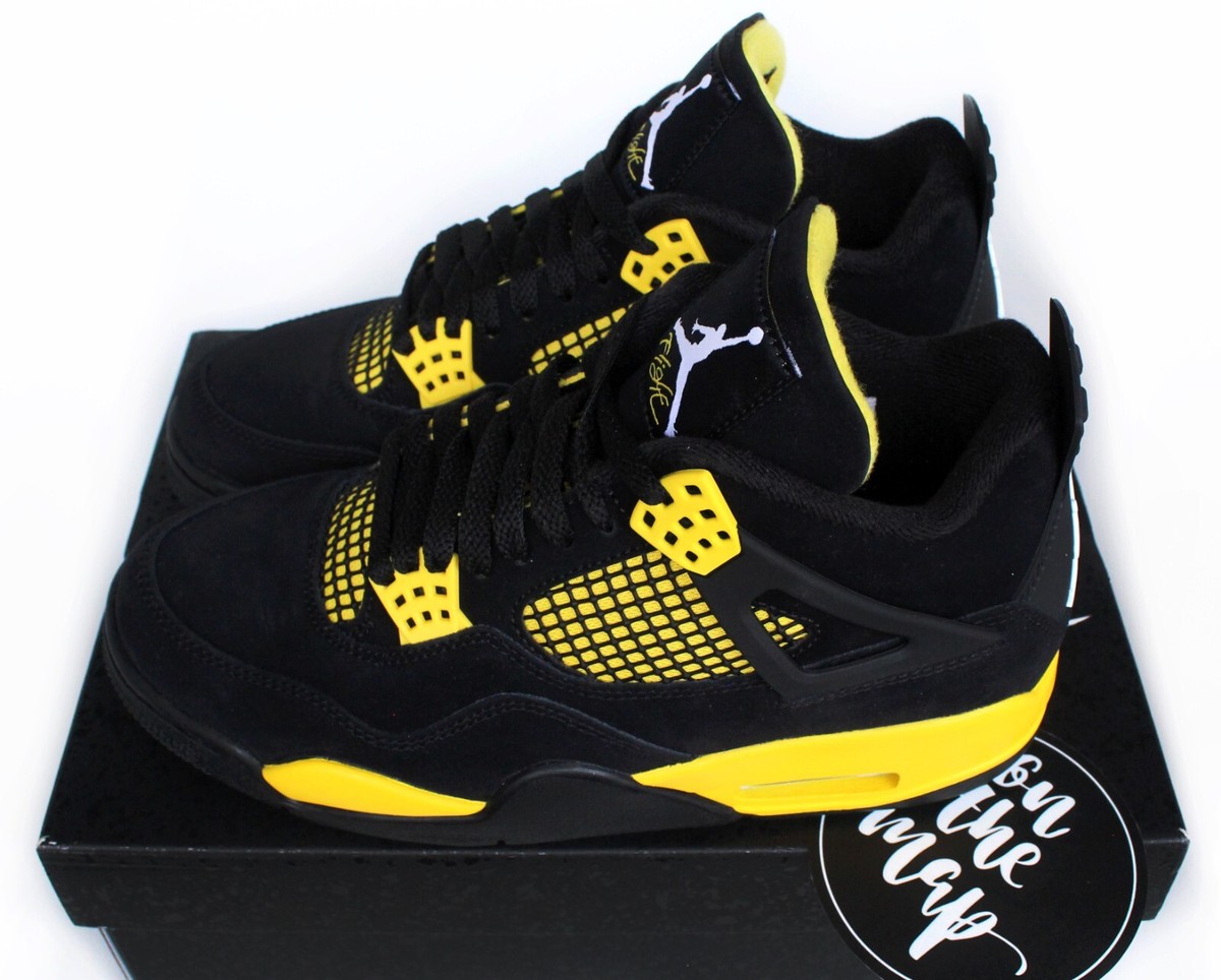 black and yellow air force jordans