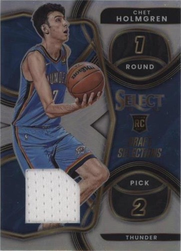 Chet Holmgren Panini Select FOTL Black Snakeskin 1/1 AUTO Rookie