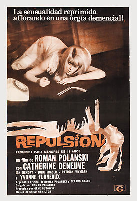 Repulsion (1965) Movie Poster Roman Polanski