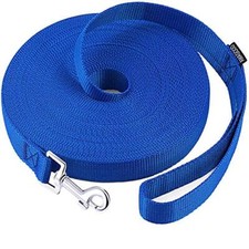 Dog/Puppy Obedience Recall Training Agility Lead-15 15 Foot Pack of 1 Blue