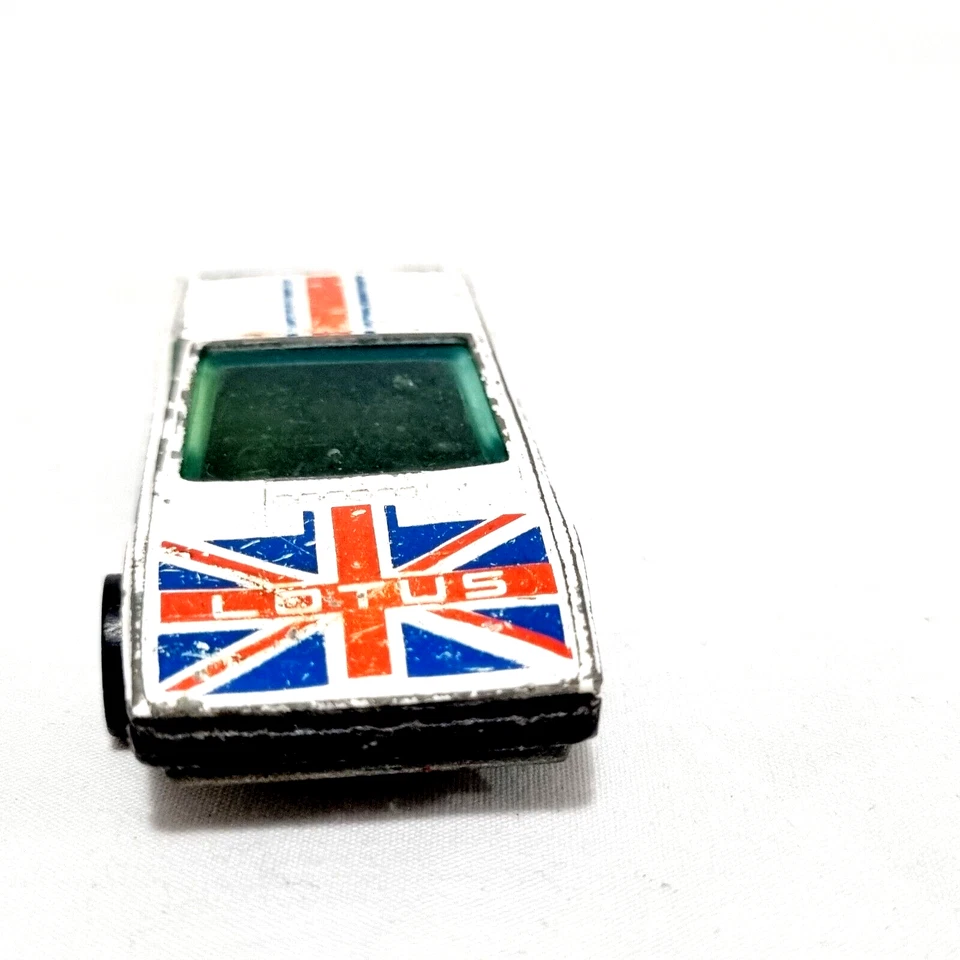 Hot Wheels Royal Flash Lotus Esprit 1978 Blanco Hong Kong Union Jack Flag Foto 2 de 4