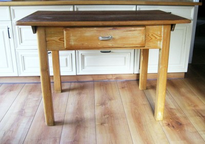 Alt antik Küchentisch Eßtisch Schublade Frankfurter Küche Tisch 1920