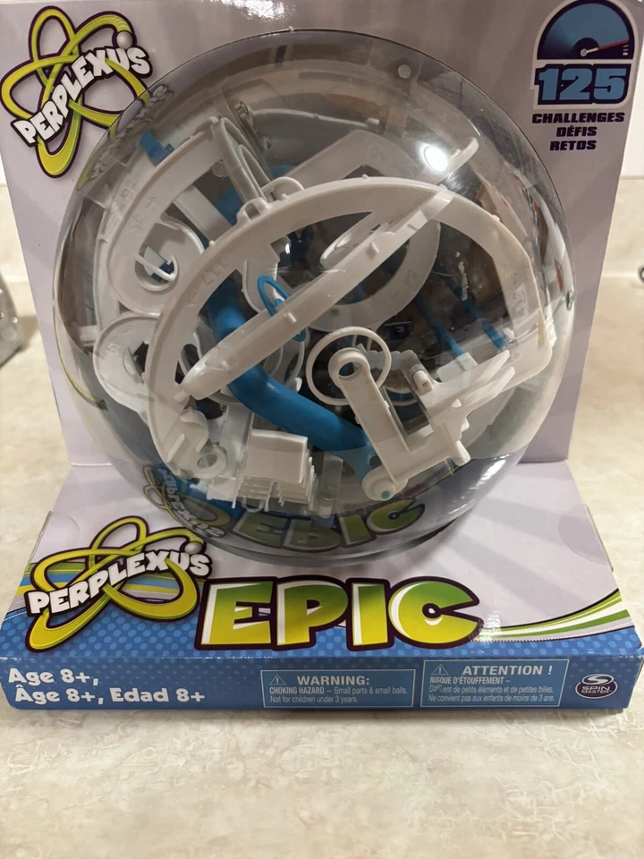 PERPLEXUS EPIC Maze Game 125 BARRIERS Challenges BALL Globe SPHERE Family Fun! - Image 2 of 4