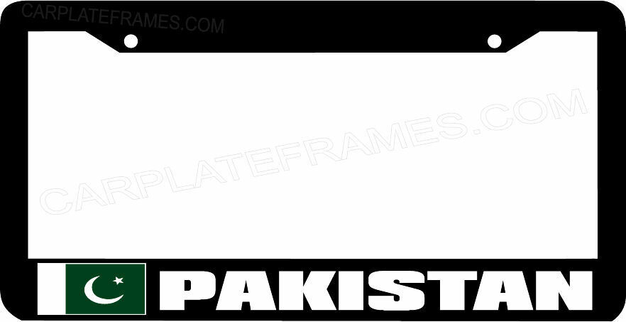 PAKISTAN flag License Plate Frame 