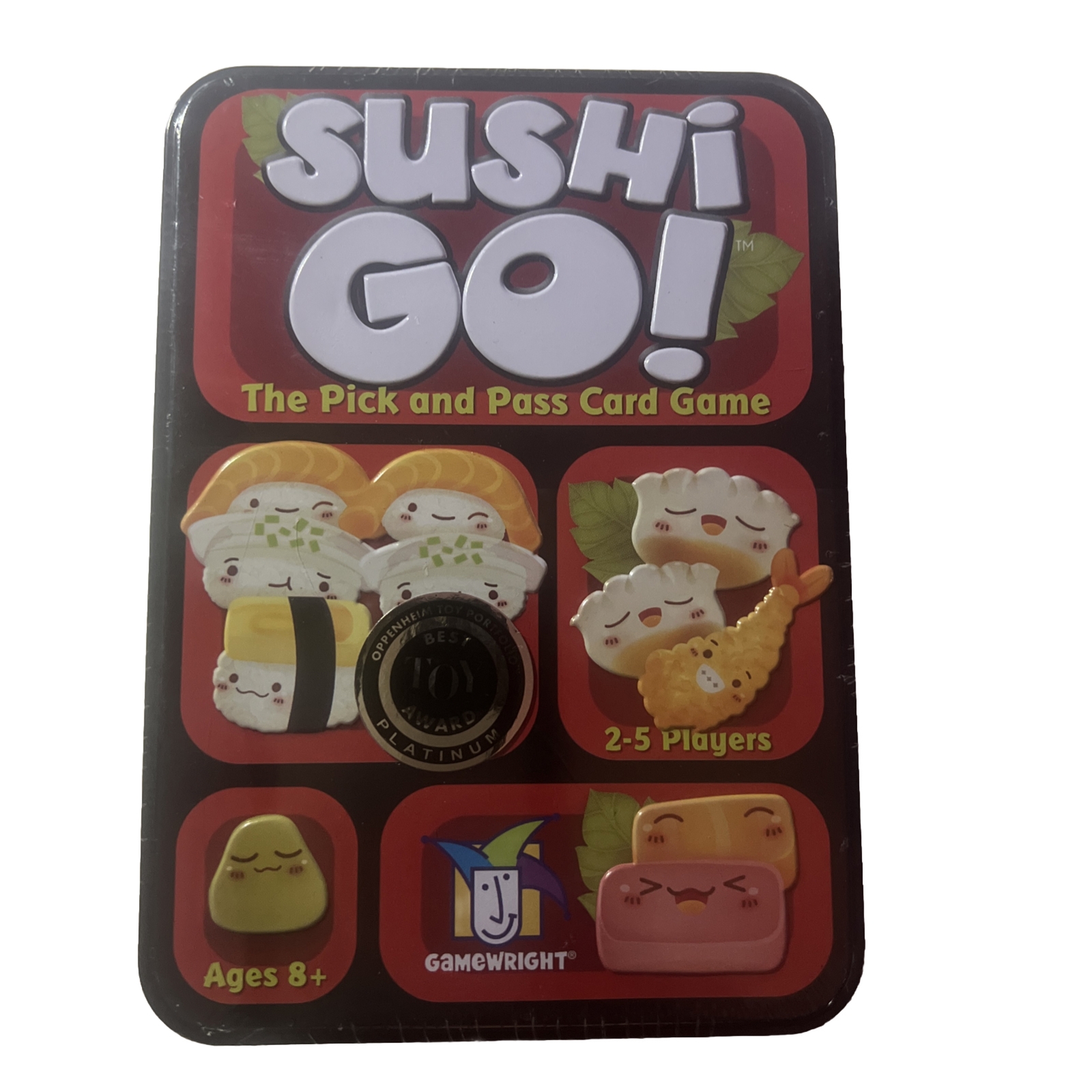 SUSHI GO Pick & Pass Card Game Family Board Game Fun Party Activities