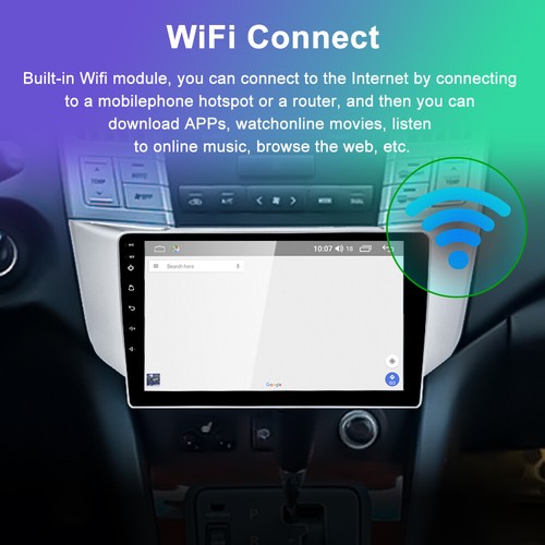 Android 13 Car Stereo Radio For Lexus RX300/330/350 2003-2009 Carpaly GPS BT CAM - Picture 6 of 13