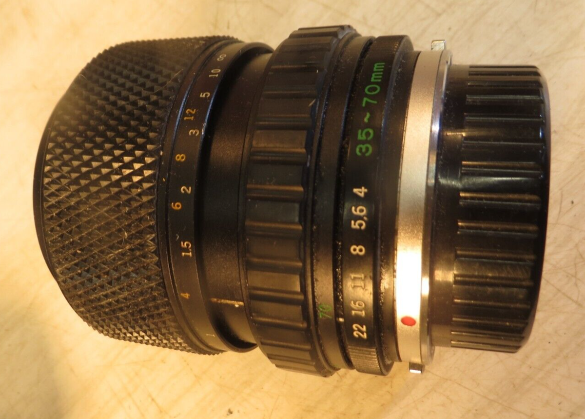 OLYMPUS OM 35-70mm 1:4 ZUIKO AUTO - ZOOM MC with KUMORA front