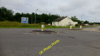 Photo 12x8 Roundabout Near Ecclefechan A roundabout near Ecclefechan close c2015