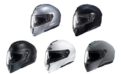 HJC i90 Motorcycle Helmet Modular Solid Street