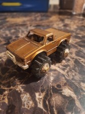 Vintage 1980's Schaper Stomper 4x4 Datsun  Pickup not working  Rare Brown