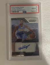 2016-17 Panini Prizm Jamal Murray Rookie RC Auto Nuggets PSA 10 LOW POP🔥🔥🔥