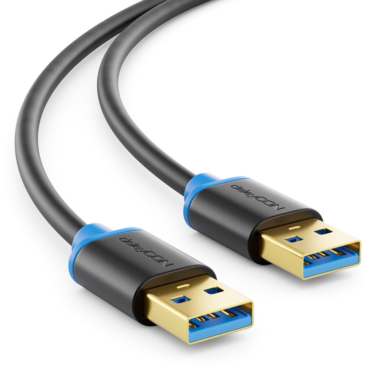 deleyCON 0,5m USB 3.0 Datenkabel