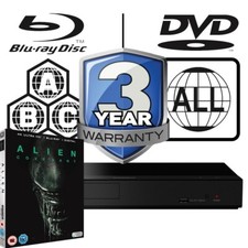 Panasonic Blu-ray Player DP-UB150 All Zone MultiRegion 4K & Alien Covenant UHD