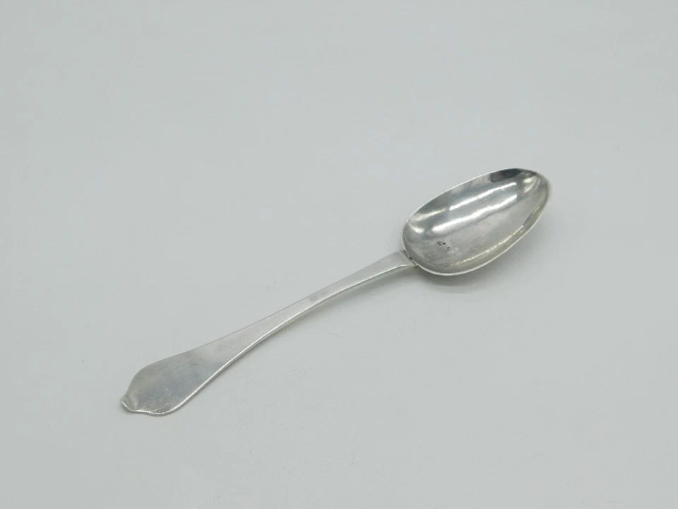 Cuchara nariz perro plata William III Britannia antigua 1697 Londres Abraham Hinde Foto 2 de 4