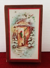 Vintage Unused Mixed Christmas Cards With Envelopes In Box Lot 14