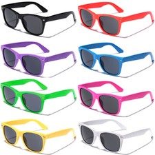 2PC COMBO Iconic KIDS Toddler Preschool Grade-School Sunglasses Boys Girls 2-10