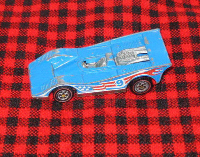 VINTAGE 1973 Hot Wheels Formula Pack Black P.A.C.K. Race Car Hong Kong