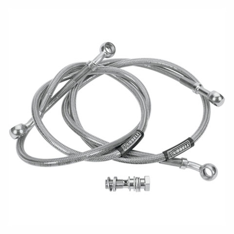 【糸 】2A298 Fits 1991 Kawasaki ZX1100 Ninja ZX-11 Cycleflex Brake Lines Two