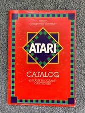 Atari Video Computer System Catalog 1981 45 Game Program Cartridges Booklet