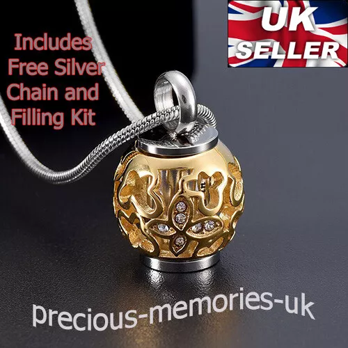 Pendants to hold ashes online
