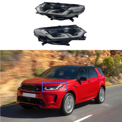 Pair Headlight Assembly For Land Rover Discovery Sport 2020-2022 Front Lamp