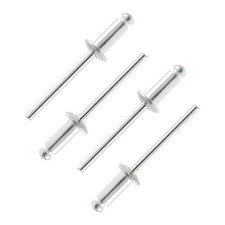 100Pcs 3/16"x3/8" Aluminum Pop Rivets, Dome Head Blind Rivet