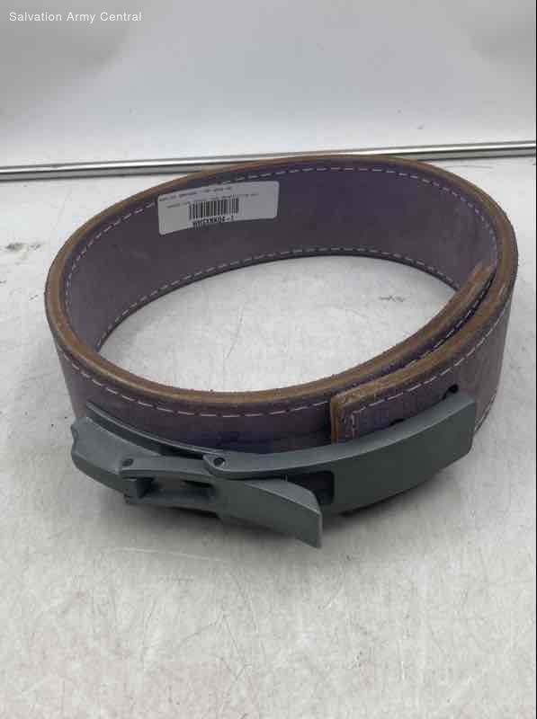 Inzer Advance Designs Purple Leather Forever Lever Weightlifting Belt