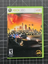 Xbox 360 Need For Speed Undercover Case - NO Game NO Manual