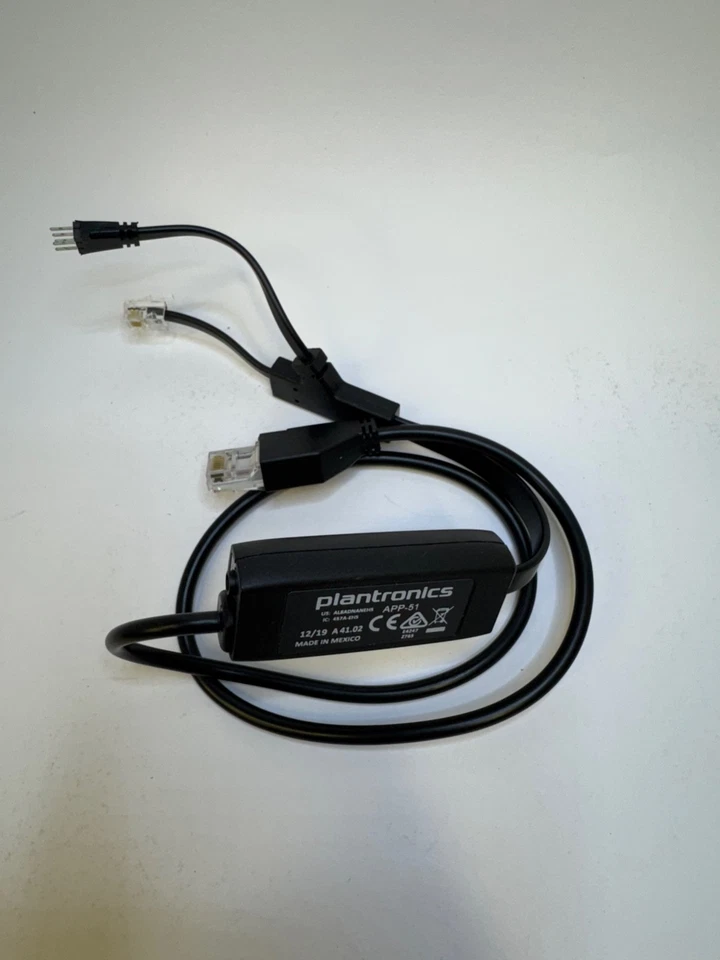 Plantronics Electronic Hook Switch Cable - APP-51 - Image 4 of 4