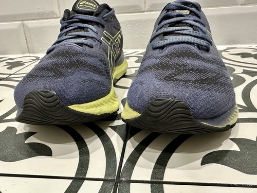 Asics Gel-Nimbus 23 Men’s Road Running Trainers UK Size 8 EU 43.5 Blue/Yellow - Picture 3 of 15