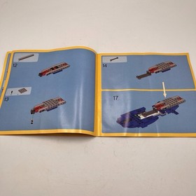 LEGO CREATOR 2007 4953 Fast Flyers Instruction Booklet Book Manual ONLY