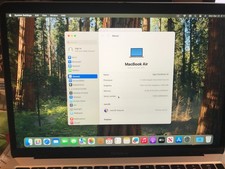 2020 Apple MacBook Air 13" i5 1.1GHz 8GB 512GB Silver A2179 Service Battery 503