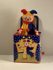 Vtg Y2k Dr Toy Musical Jack in the box Wind Up Nos Unused Schylling