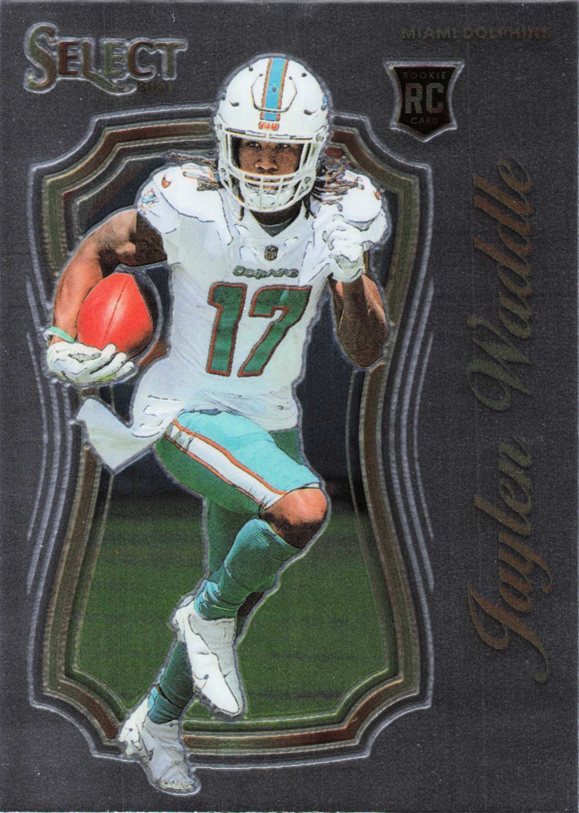ROOKIE - Jaylen Waddle - 2021 Panini Select Football - Certified #SCR-13