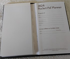 NICE 2024 POCKET PAL PLANNER  - CALENDAR  NOTE PAD  ATLAS — photo 2
