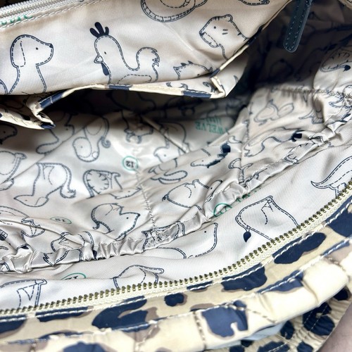 TWELVElittle Beige Leopard Carry Love Tote Diaper Bag - Picture 7 of 9
