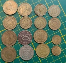 Coins Yugoslavia Bundle 5-10-20-25-50 Para. Total 16 coins