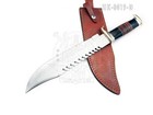 18" Large Handmade Forged Crocodile Dundee Bowie, Custom D2 Steel Blade HK-19-D — photo 2