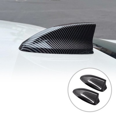 1pc Glossy ABS Exterior Shark Fin Antenna Cover Cap For Honda Civic 2022 2023
