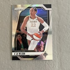 A’Ja Wilson, 2024-25 Panini Prizm WNBA, Silver Prizm