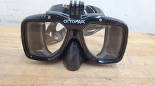 OCTOMASK - Frameless Dive Mask w/Mount for All GoPro Hero Cameras -Tempered Lens