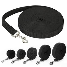 Dog Leash Long Obedience Recall Foot Feet Training Lead 6/15/23/33/50/100 FT