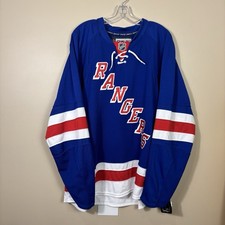 NWT Authentic New York Rangers Reebok Center Ice Jersey Edge 1.0 CCM NHL Size 54