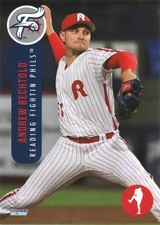 ANDREW BECHTOLD 2025 Choice Reading Fightin Phils #16 Chipola Indians Phillies🔥