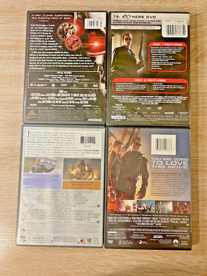 The Terminator DVD 1 2 3 4 5 Lot Collection Arnold Schwarzenegger