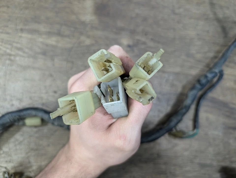 Arnés de cables conectores OEM para Honda CB650 CB650A 1979 Foto 2 de 4